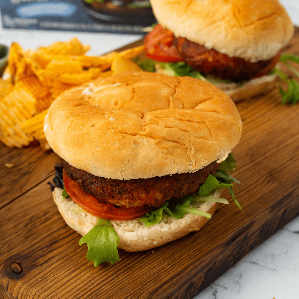GRILLED SALMON BURGERS, From the WHOLE FOODS Frozen Section