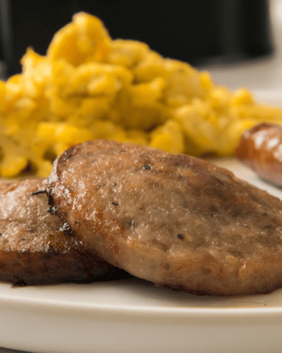 Air Fryer Frozen Sausage Patties