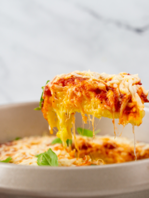 Air Fryer Keto Egg Lasagna