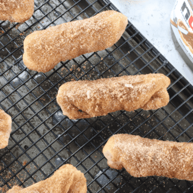 Air Fryer Nutella Stuffed Churros