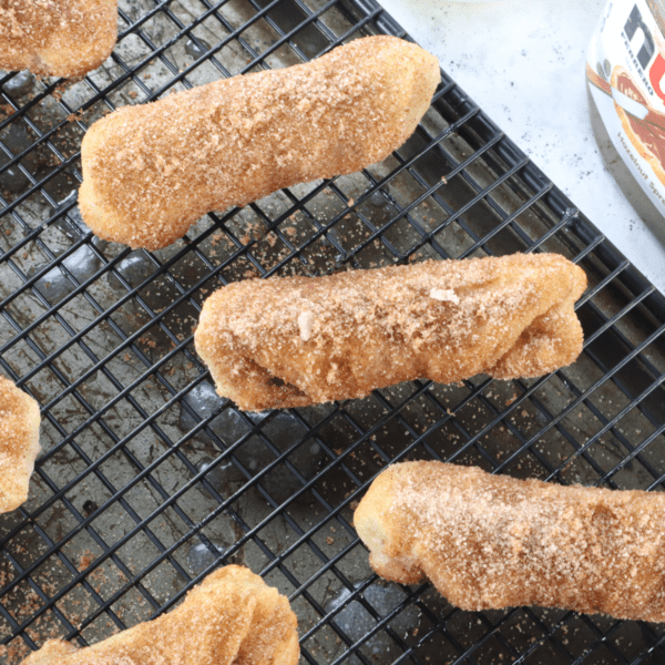 Air Fryer Nutella Stuffed Churros Fork To Spoon