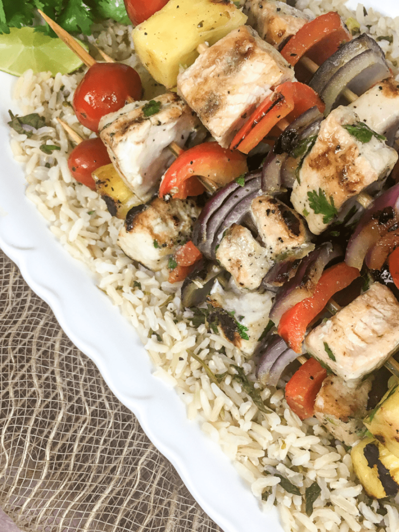 Air Fryer Swordfish With Mango Salsa Fork To Spoon