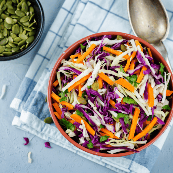 Copycat Tony Roma's Coleslaw - Fork To Spoon