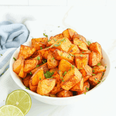 Easy Air Fryer Chili Lime Potatoes