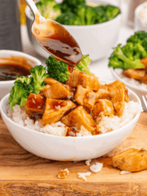 Air Fryer Teriyaki Chicken Bowls