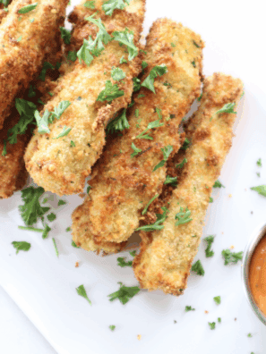 Extra Crispy Air Fryer Eggplant Fries