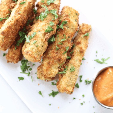 Extra Crispy Air Fryer Eggplant Fries
