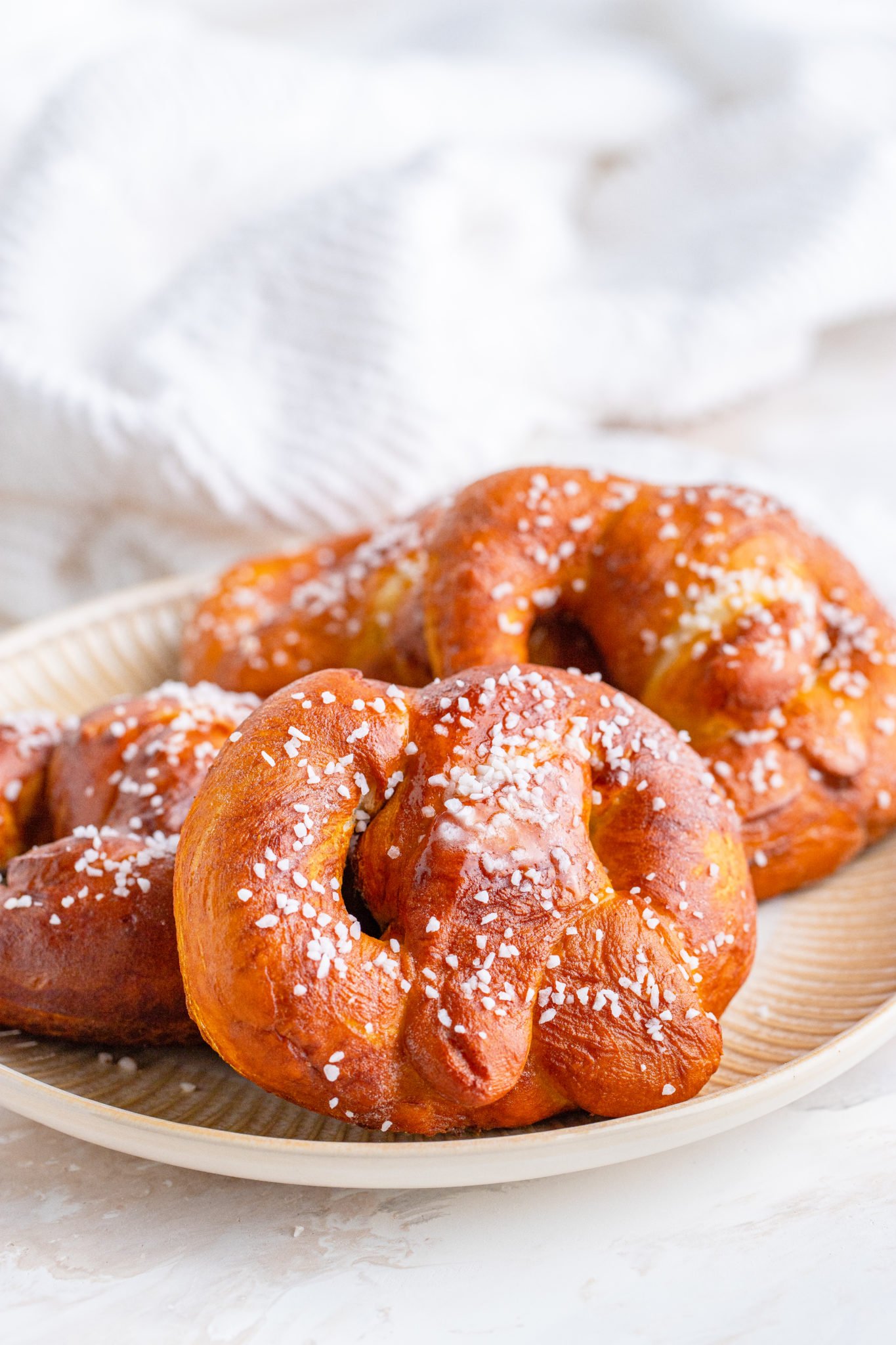 Soft Pretzel Recipe (Copycat Annies Pretzels) - Fork To Spoon