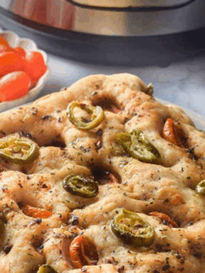 Easy Instant Pot Focaccia Bread