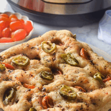 Easy Instant Pot Focaccia Bread