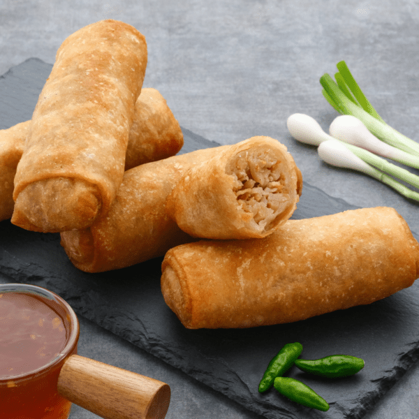 Air Fryer Lumpia Frozen Fork To Spoon
