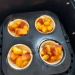 Air Fryer Muffin Tin Peach Pies