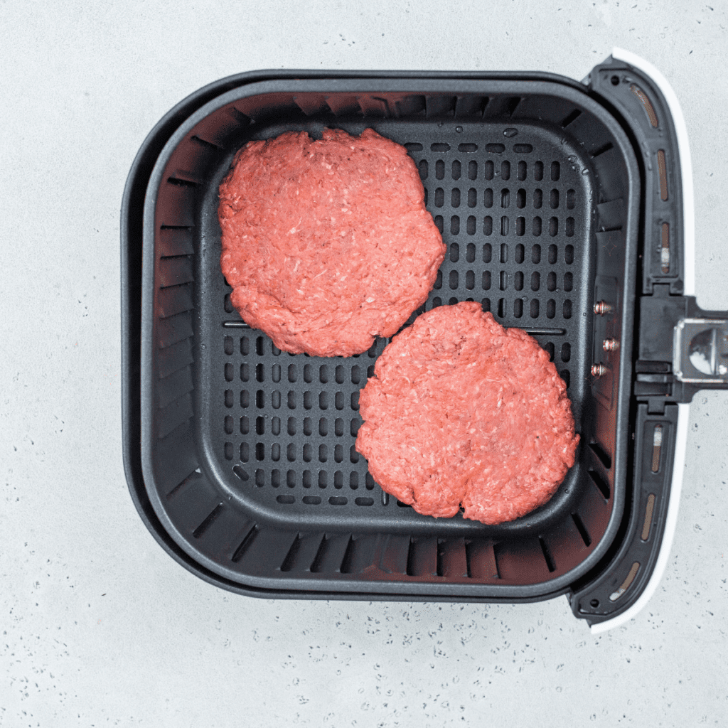 How To Make An Air-Fried Bison Burger