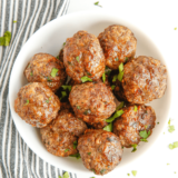 Air Fryer Bison Meatballs