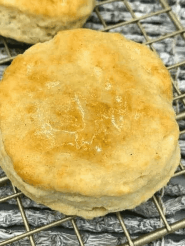 Air Fryer Baking Powder Biscuits Fork To Spoon