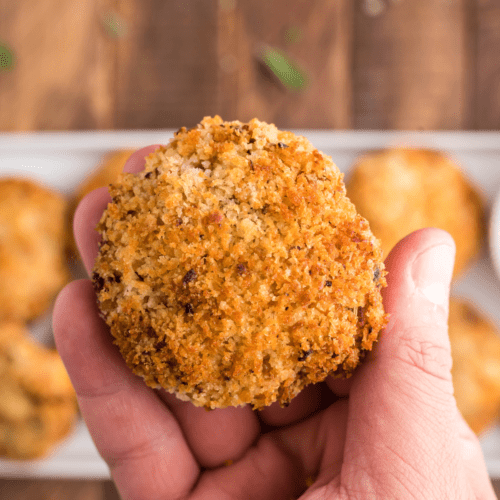Air Fryer Chicken Croquettes Fork To Spoon