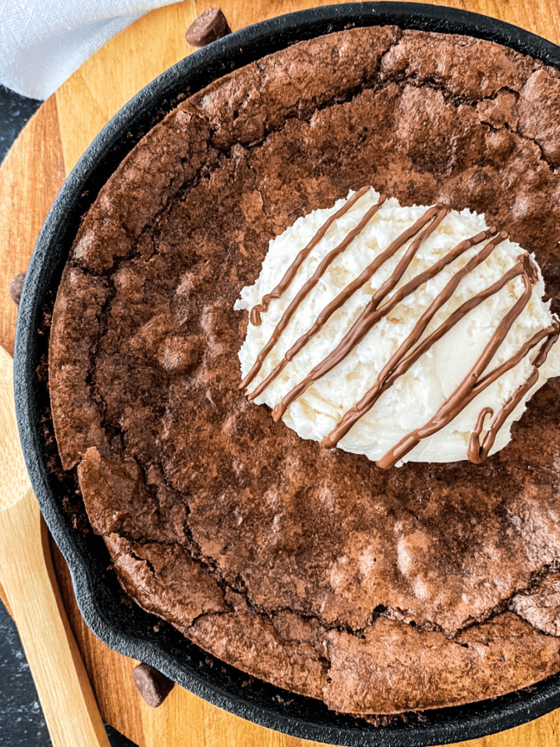 Air Fryer Chocolate Chip Cappuccino Brownies (Cookies) Fork To Spoon