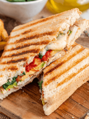 Air Fryer Copycat Panera Chipotle Chicken Avocado Melt