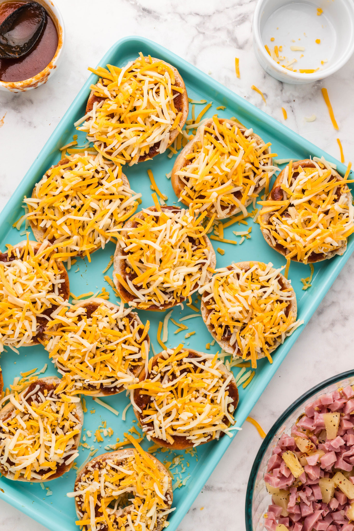 Air Fryer Homemade Bagel Bites Fork To Spoon