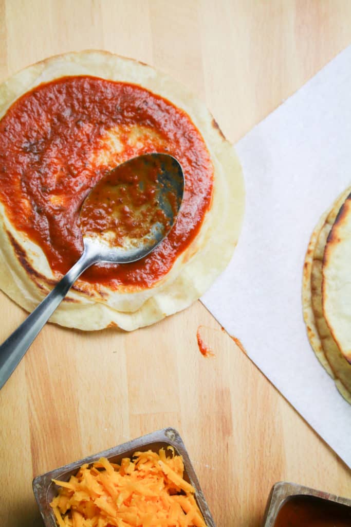 How To Make Ninja Foodi Tortilla Pizza Recipe