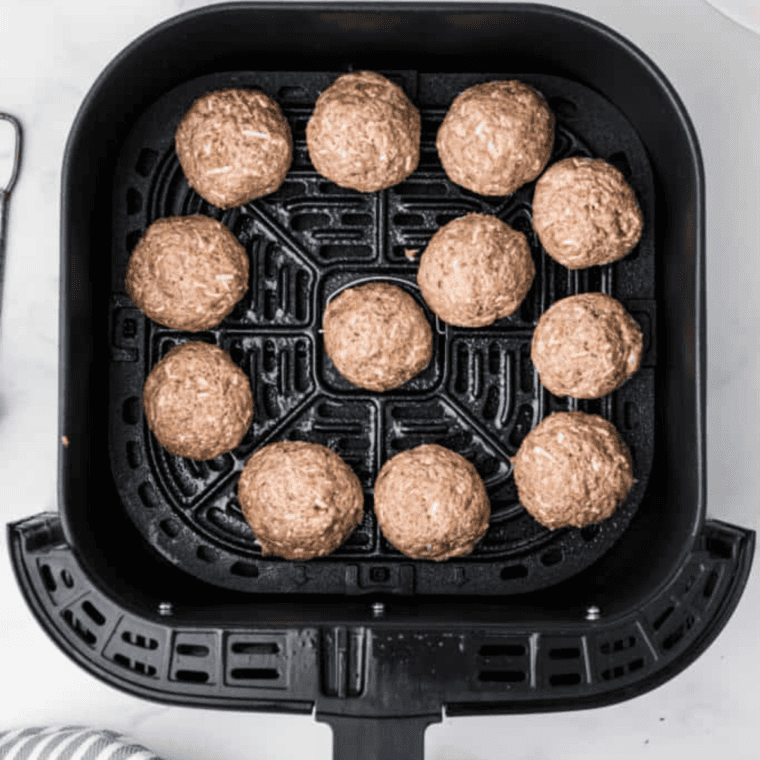 Air Fryer Lamb Meatballs (6)
