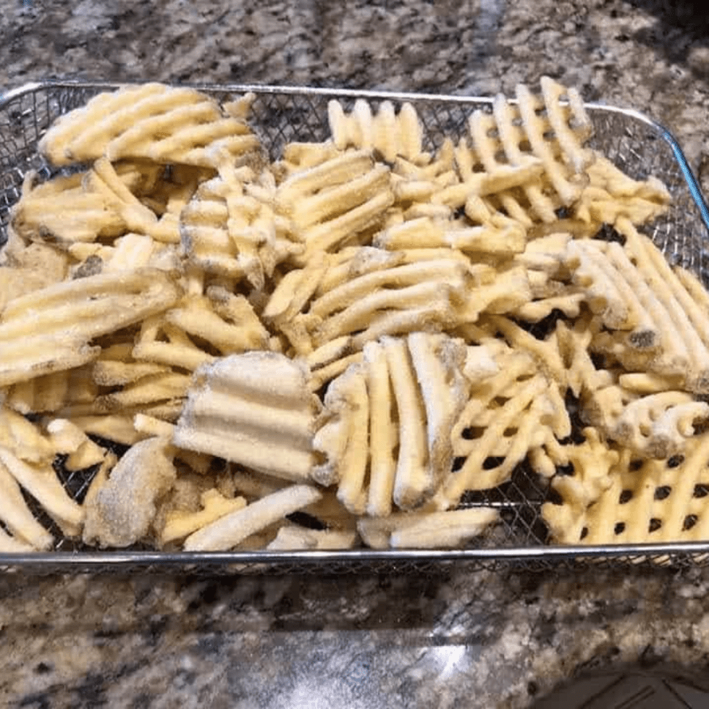 How To Make Loaded Waffle Fries In Air Fryer