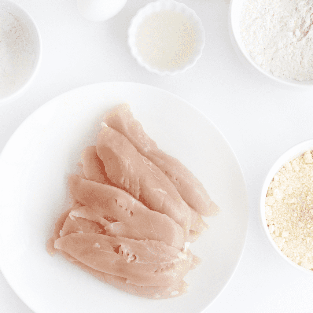 Ingredients Needed For Air Fryer Ranch Parmesan Chicken Tenders