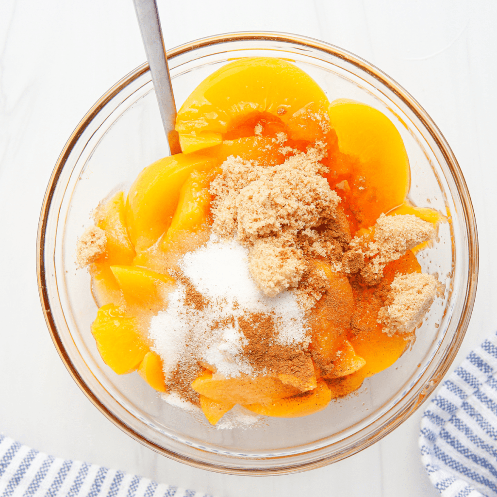 How To Make The Best Peach Cobbler In Air Fryer