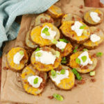 Air Fryer Loaded Potato Rounds