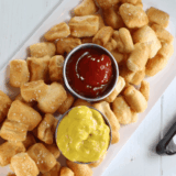 air fryer pretzel bites recipe with pizza dough