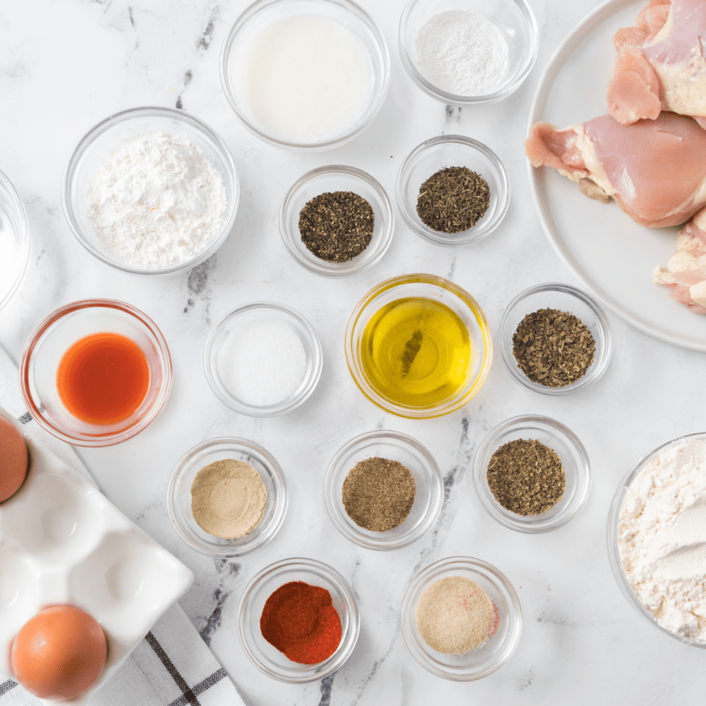 Ingredients Needed For Air Fryer Southern Fried Chicken