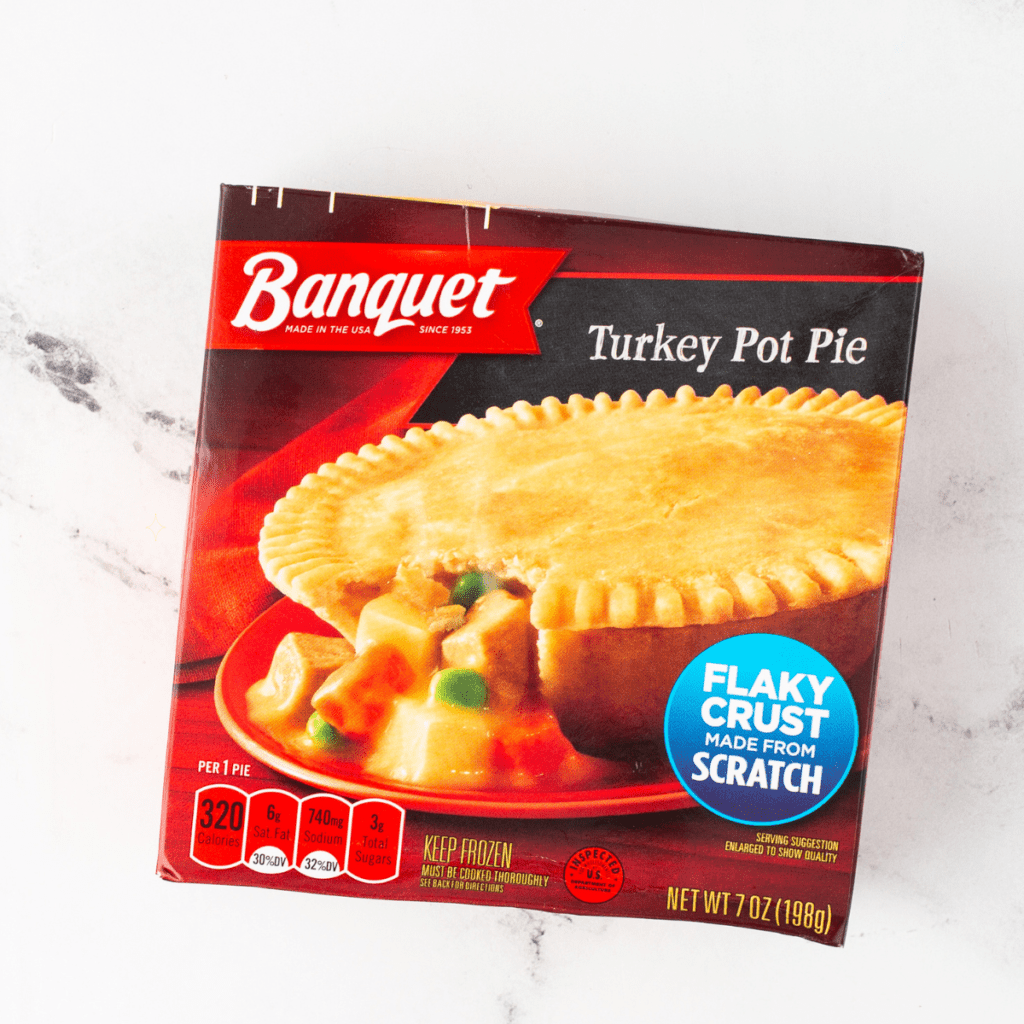 Ingredients Needed For Cooking Frozen Banquet Turkey Pot Pie In Air Fryer​