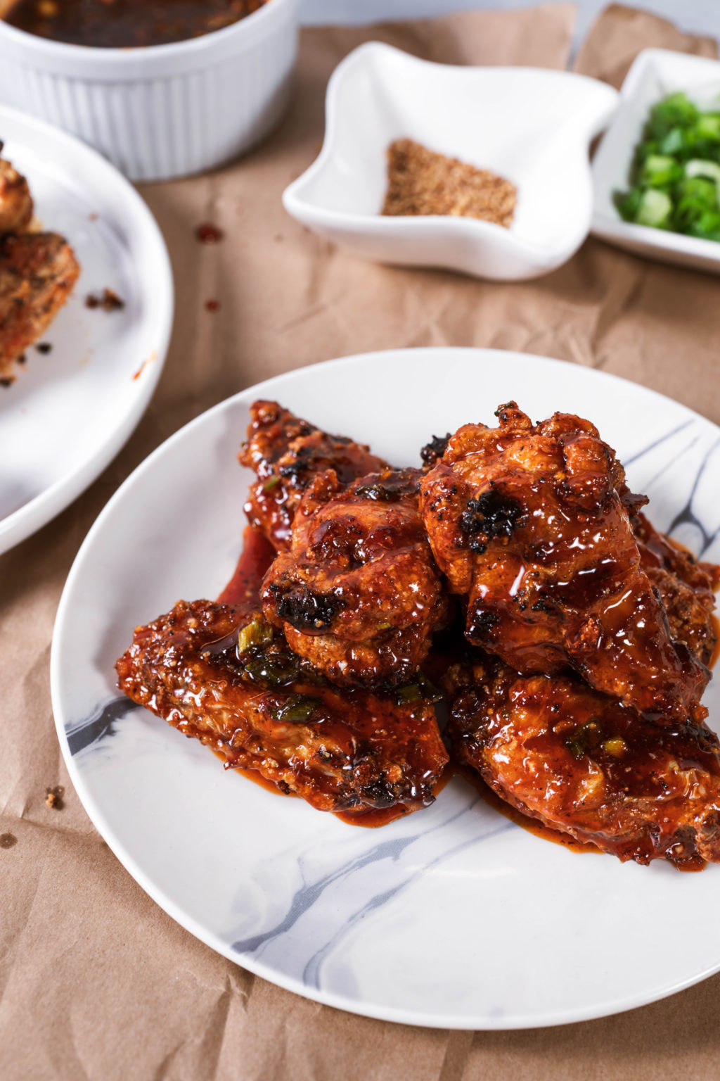 Air Fryer Korean Chicken Wings - Fork To Spoon