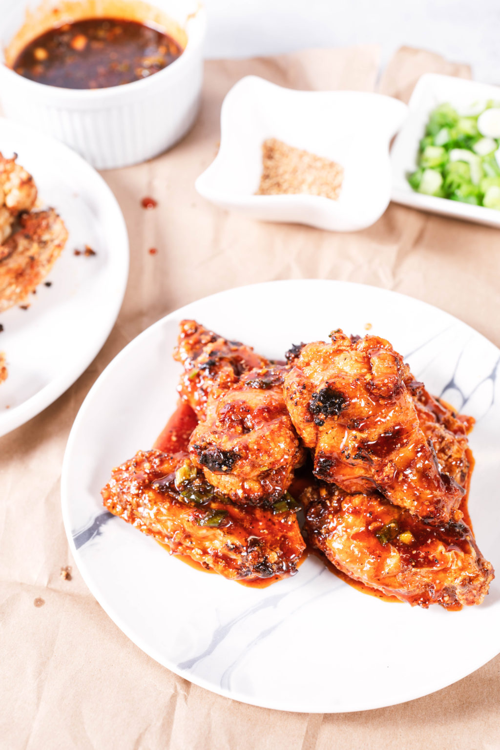 Air Fryer Korean Chicken Wings - Fork To Spoon