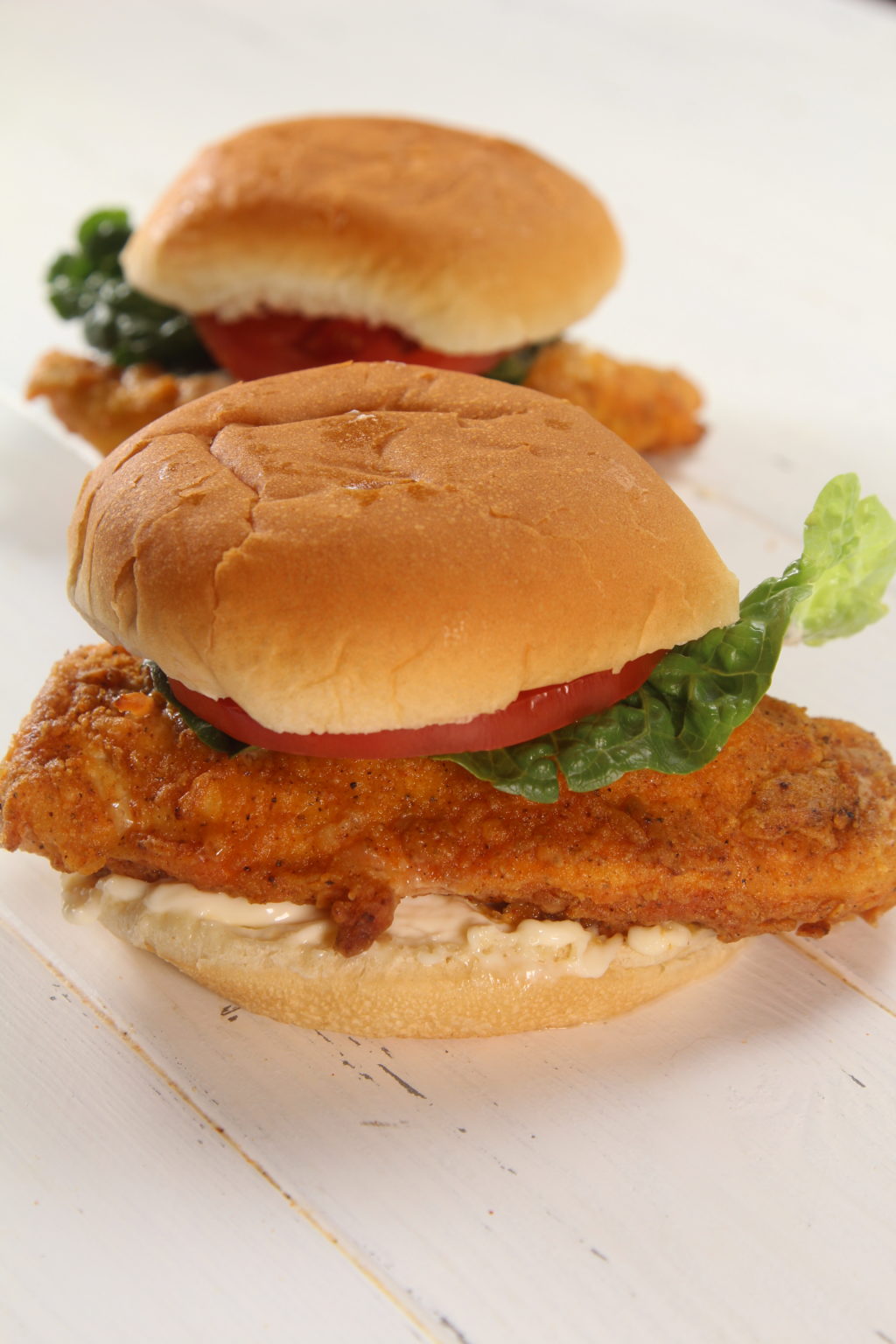Air Fryer Crispy Chicken Sandwich Fork To Spoon