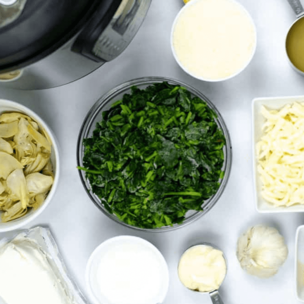 Ingredients Needed For Copycat Olive Garden Spinach Artichoke Dip