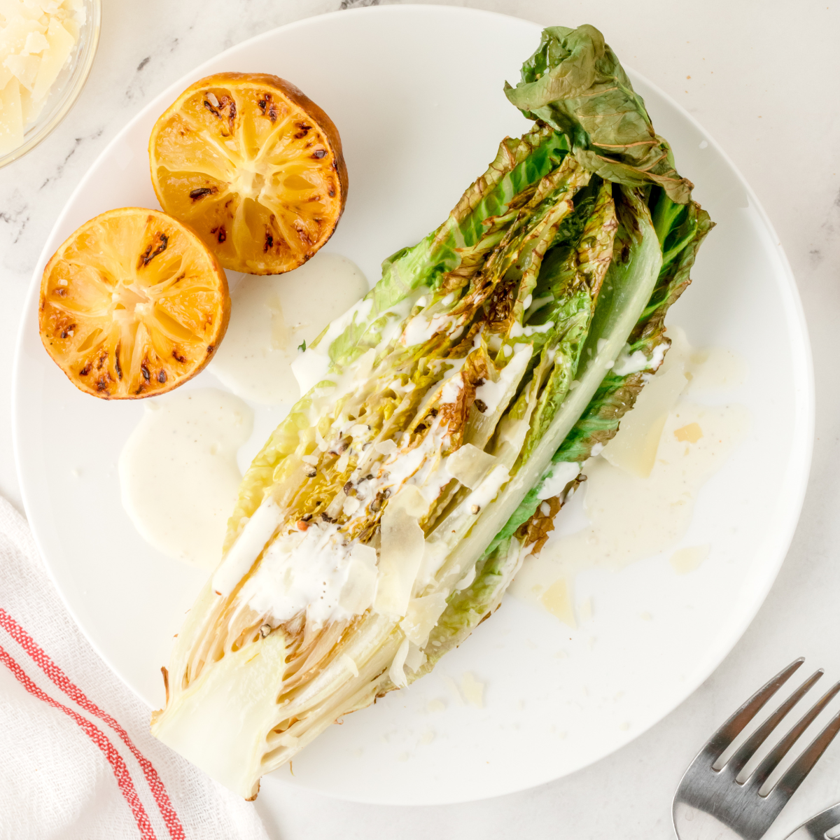 Air Fryer Romaine Lettuce Fork To Spoon