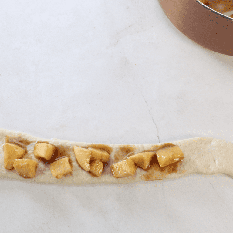 Air Fryer Caramel Stuffed Donuts Fork To Spoon
