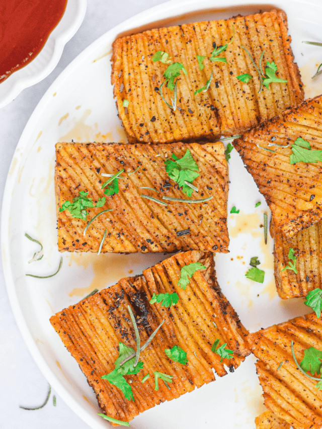 Air Fryer Lipton Onion Oven Roasted Potatoes Fork To Spoon