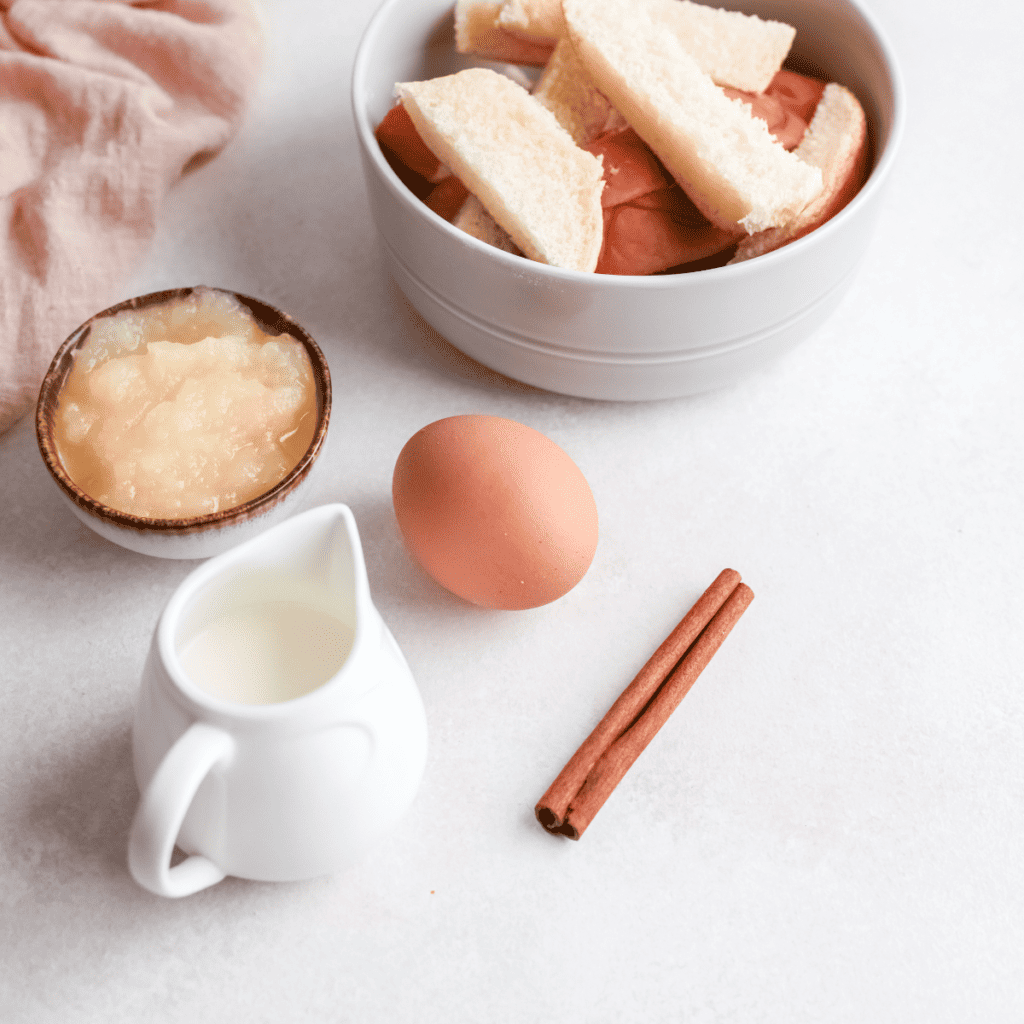 Ingredients Needed For Air Fryer Apple French Toast Sticks