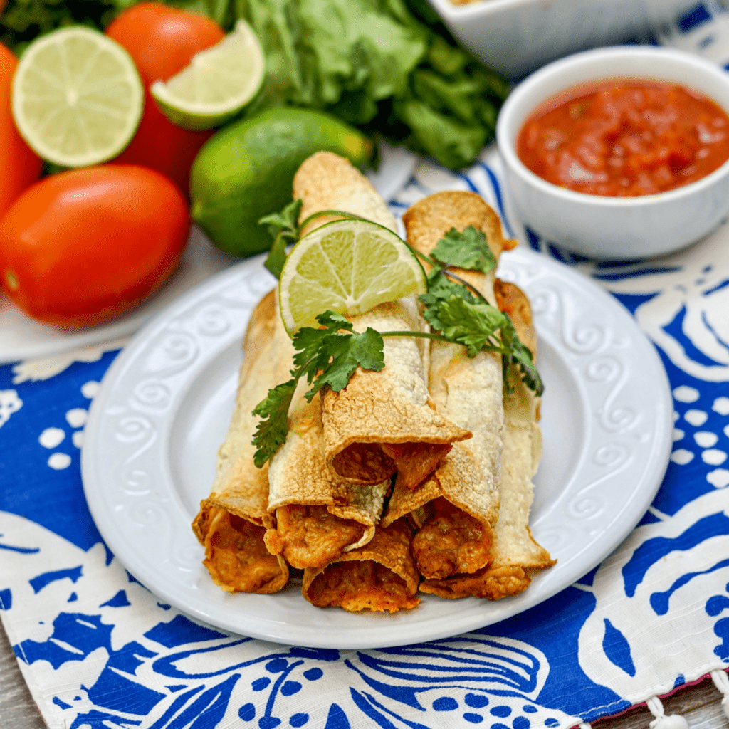 Air Fryer Beef Taquitos