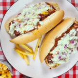 Air Fryer Carolina Style Hot Dogs