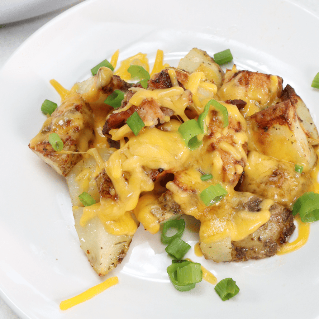 Air Fryer Cheesy Ranch Potatoes Recipe