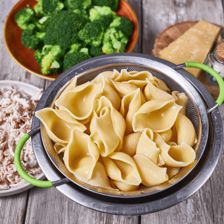 Air Fryer Chicken Alfredo Stuffed Shells Fork To Spoon