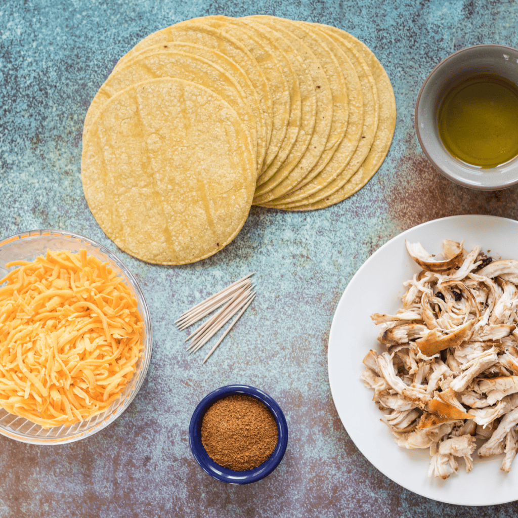 Ingredients Needed For Air Fryer Chicken Taquitos