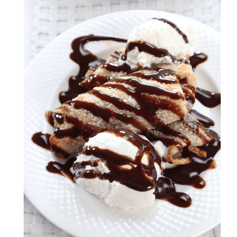 Air Fryer Cookie Dough Egg Rolls Fork To Spoon