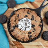 Air Fryer Cookies & Cream Pizzokie