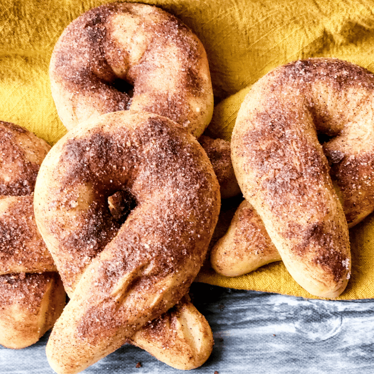 Air Fryer Copycat Domino’s Cinnamon Bread Twists Fork To Spoon