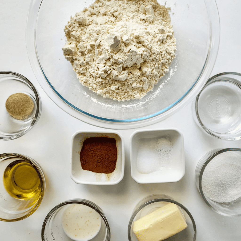 Ingredients Needed For Air Fryer Copycat Domino’s Cinnamon Bread Twists
