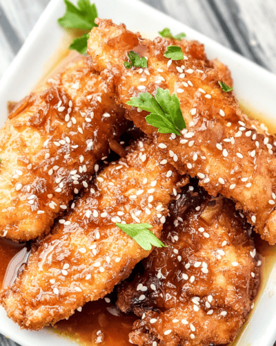 How To Cook Air Fryer Copycat Whiskey-Glazed Sesame Chicken Strips